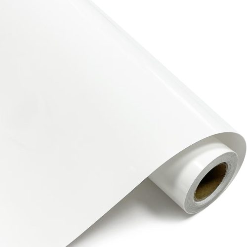 Heat Transfer Vinyl HTV Rolls - 12" x 20 ft HTV Roll Vinyl Iron for T- Shirts Iron on Vinyl for DIY and All Cutting Machine Iron on Vinyl Easy to Cut & Weed Heat Vinyl