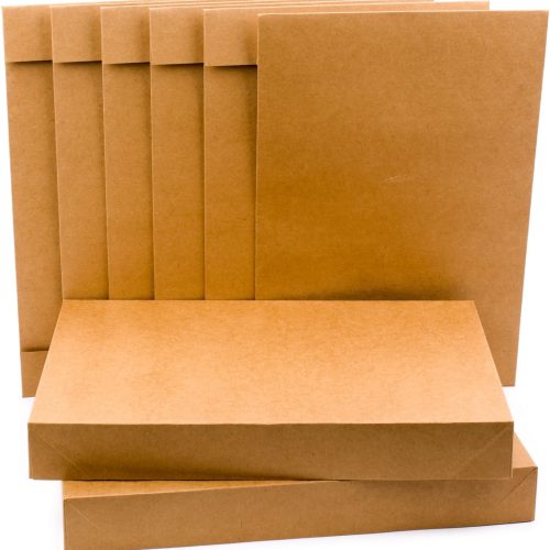 Hallmark Medium Gift Boxes with Lids (5 Shirt Boxes, Kraft) for Birthdays, Graduations, Christmas, Weddings, Bridal Showers