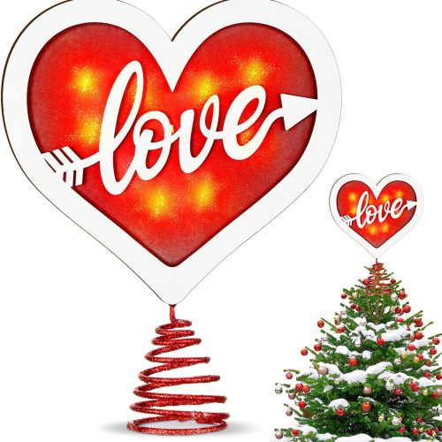 9.2 x 7.8 Inch Nativity Christmas Tree Topper Star Tree Topper Star of Bethlehem with LED Light for Religious Christian Party Decoration Tabletop Display Housewarming Birthday Gift