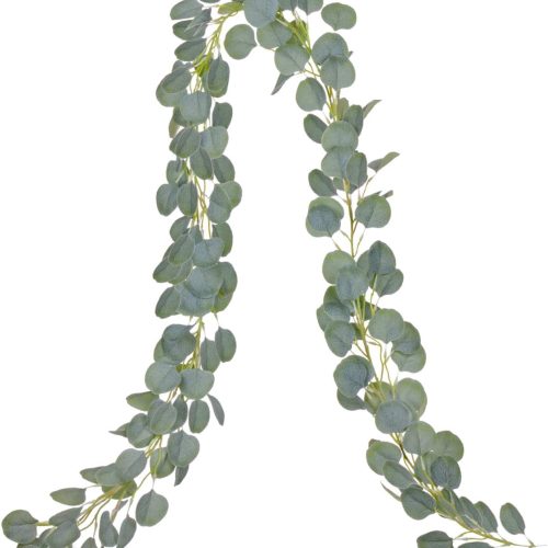 1 Artificial Eucalyptus Garland Faux Silk Eucalyptus Leaves Vines Handmade Garland Greenery Wedding Backdrop Arch Wall Decor