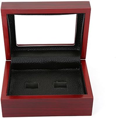 1 Championship Big Heavy Ring Display Wooden Box (5 Holes)