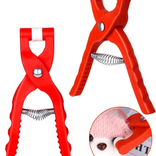 2Pcs Safety Eye Tool for Crocheting - Crochet Tools for Attaching Crochet Safety Eyes, Auxiliary Tool for 5-30mm Stuffed Animals Safety Eyes Making Supplies