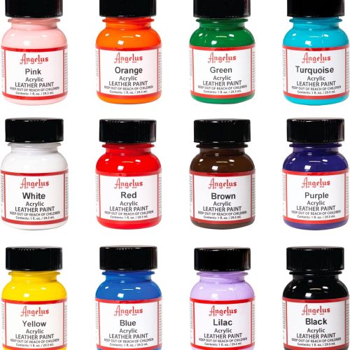 Angelus Acrylic Leather Paint Starter Kit by Angelus
