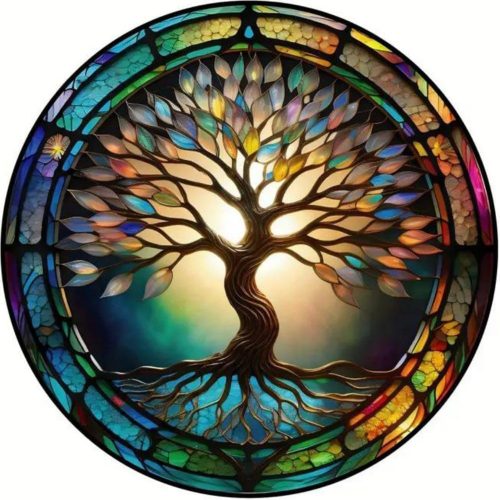 RYMILIE Diamond Painting Kits for Adults - Tree of Life DIY 5D Diamond Art Kits Full Drill Diamond Dots Paintings with Diamonds Gem Art and Crafts Home Decor 12x12inch