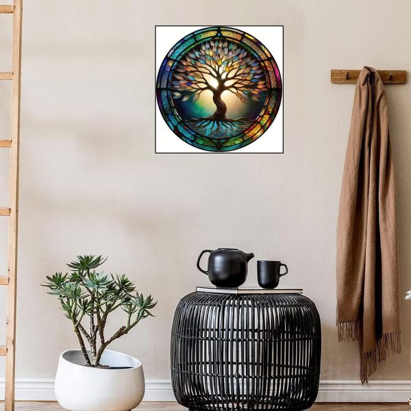 RYMILIE Diamond Painting Kits for Adults - Tree of Life DIY 5D Diamond Art Kits Full Drill Diamond Dots Paintings with Diamonds Gem Art and Crafts Home Decor 12x12inch