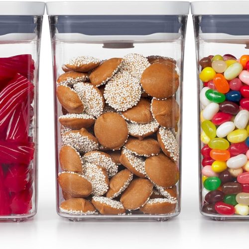 OXO Good Grips 3-PC Small Square Short POP Container Set