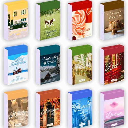 600 Sheets Vintage Washi Stickers, Scrapbook Stickers Journaling Supplies - Planner, Diary, Craft Gifts - Precut Ephemera Set for Scrapbooking & Junk Journaling (Aesthetic)