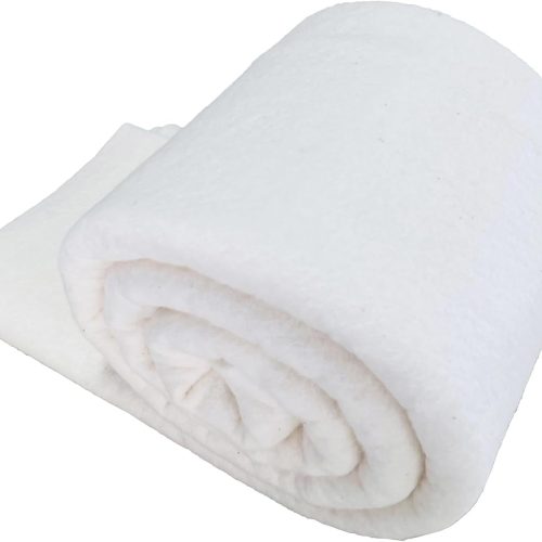 60X60 Inches 200GSM Cotton Quilt Batting for Quilting, Soft and Thick Natural Cotton Batting for Quilts Craft and Wearable Arts,Throw Size