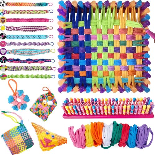 1 Bokynu Pot Holder Loom Kit for Kids, Weaving Looms Toys for Kids and Adults