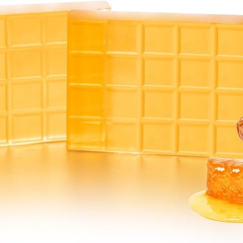1 2LB Honey Soap Base - Soap Making Supplies with Soap Making- Melt and Pour Soap Base- Soap Making Supplies Kit (PRE-Cut Block)