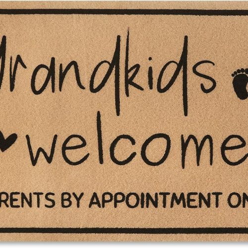 1 Gifts for Grandma Grandpa,Christmas Nana Gifts for Grandma,Nana and Papa Gifts,Grandparents Gifts from Grandkids Granddaughter,Birthday Gifts from Grandkids-Grandkids Welcome