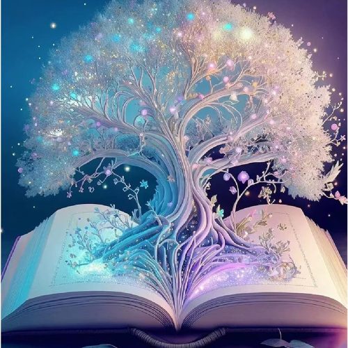 1 DIY 5D Diamond Painting Kits for Adults Diamond Art Tree of Life Diamond Painting Full Drill Crystal Craft Kits for Home Wall Decor Gifts, 15.7x19.7inch