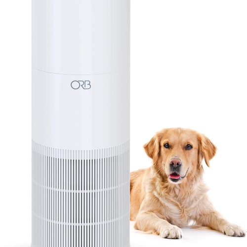 1 2-in-1 Air Purifier & Humidifier Combo for Bedroom – True HEPA Filter, Quiet, Auto Mode, No Mist, Removes Dust Smoke Odors Pet Dander, Top Fill, Covers 500 Sq Ft