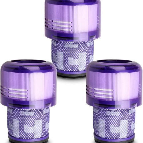 1 3 Pack Vacuum Filters Replacement Parts Compatible with Dyson V11 Origin V11 Torque Drive V11 Animal V11 Complete V11 Extra V15 Detect V15s Detect Submarine Vacuums, Compare to Part 970013-02