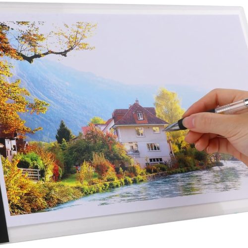 Mini A5 Diamond Art Painting Light Board,LED Copy Board Light Tracing Box,Light Pad, Artcraft Copy Table