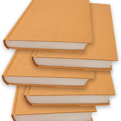 5.5x8.25 Sketch Book, 120 Sheets (100gsm), Hardcover Bound Sketch Notebook, Acid Free Blank Drawing Paper, Ideal for Kids & Adults, Kraft Cover