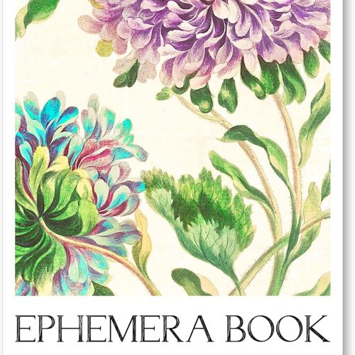 Washi Vintage Stickers for Scrapbooking - Ephemera Book for Journaling with 453 Stickers and 20 Scrapbook Papers. Ephemera for Junk Journals, Journaling Supplies