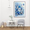 2 5D Diamond Painting Kits for Adult, Birds Flower Diamond Art Kits for Beginners, DIY Full Drill Floral Diamond Dot Gem Art Kits for Home Decor 12 x 16 Inch