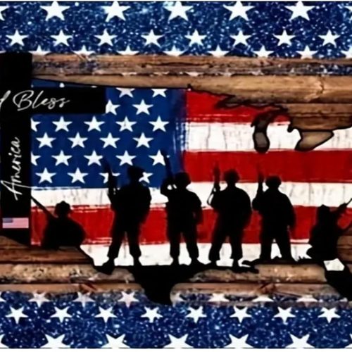 1 DIY 5D Diamond Painting Kits for Adults Diamond Art American Soldier&Flag Diamond Painting Full Drill Crystal Rhinestone Embroidery Craft Kits for Home Wall Decor Gifts 11.8x15.7inch