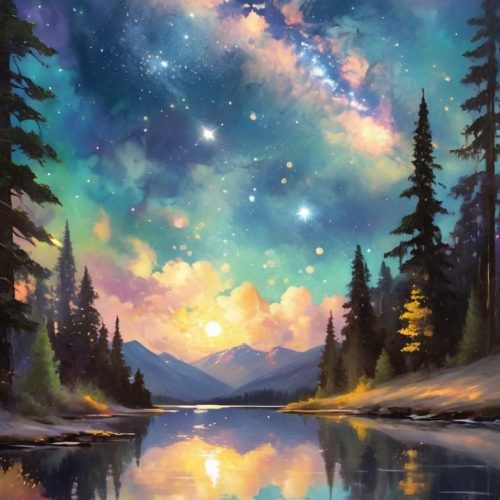 Diamond Art Kits for Adults,DIY Starry Sky Diamond Painting Kits for Adults Beginners,5D Full Drill Diamond Dots with Diamond Gem Art and Crafts for Home Wall Decor 12x16inch