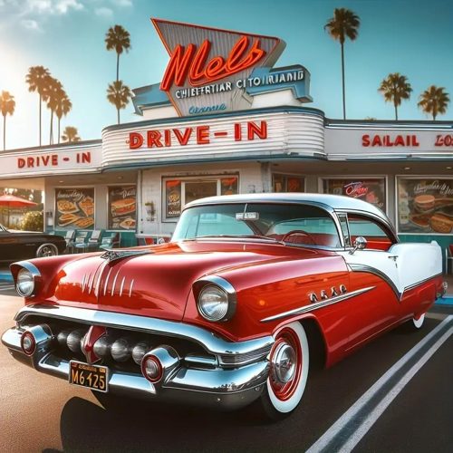 1 5D DIY Diamond Painting Kits for Adults, Classic Amertcan Muscle car Full Drill Embroidery Cross Stitch Crystal Rhinestone Paintings Pictures Arts Wall Decor Painting Dots Kits 11.8X11.8 inch