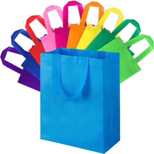1 30Pcs Gift Bags Medium Size, Reusable Goodie Bag, Gift Bags with Handles for Party Favors, Birthday, Baby Shower