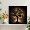 2 5D Diamond Painting Kits for Adults, Glitter Tree of Life Diamond Art Kits for Adults Beginners, DIY Full Round Drill Paint by Diamonds, Home Wall Decor 12 x 12 Inch
