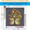 3 5D Diamond Painting Kits for Adults, Glitter Tree of Life Diamond Art Kits for Adults Beginners, DIY Full Round Drill Paint by Diamonds, Home Wall Decor 12 x 12 Inch