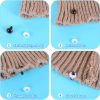 4 40pcs 11mm Crochet Safety Eyes for Amigurumis Multicolor Crochet Eyes Craft Eyes with Sturdy Washers Stuffed Animal Eyes for Crochet Plastic Plush Eyes for DIY Puppet Crochet Animals Bears Doll Making