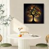 4 5D Diamond Painting Kits for Adults, Glitter Tree of Life Diamond Art Kits for Adults Beginners, DIY Full Round Drill Paint by Diamonds, Home Wall Decor 12 x 12 Inch