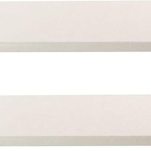 1 2 Pcs Water Absorbing Stone Trays, Kitchen/Bathroom Sink Soap Dish, Diatomite Tray Used for Hand Soap & Cosmetic Bottles in The Modern Home, 3.15" W x 8.7" L, White