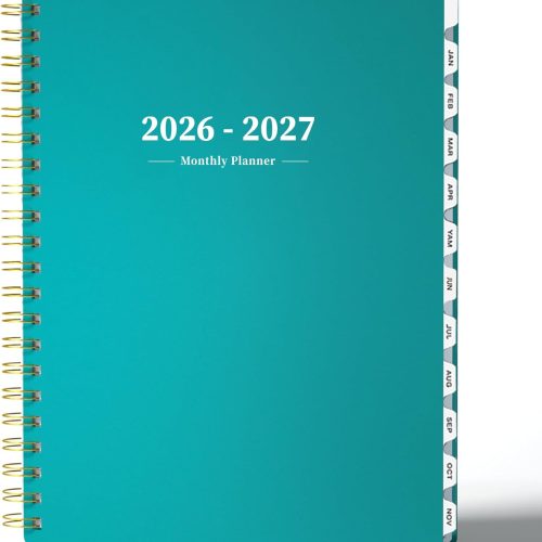 2026 Planner-2 Year Monthly Planner 2026-2027, JAN.2026 - DEC.2027, 8.5" x 11", 26-27 Monthly Calendar,Large Planner with Spiral Bound, 24 Months Perfect for School Office Schedule