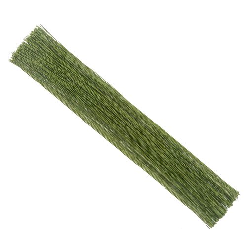 Version 1.0.0 Gauge Dark Green Floral Wire Stem for Flower Arrangement Craft Supply,16 Inch,200PCS