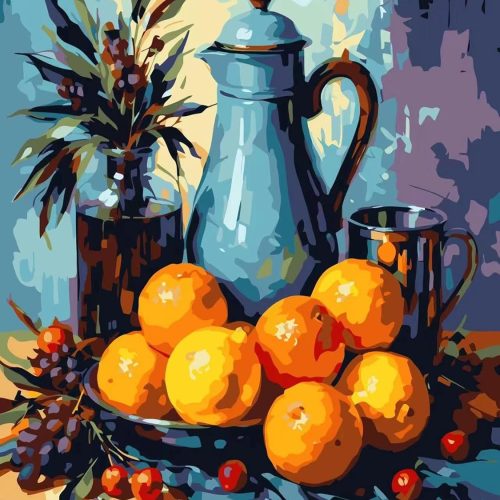 Paint by Numbers for Adults & Kids & Beginners (Fruit Pattern, 16" Wx20 L)