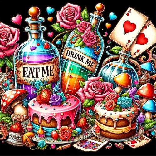 Christmas 5D Diamond Painting Kits for Adults Beginners,DIY Winter Cake Diamond Art,Full Round Drill Diamond Dot Gem Art Kits, Party Home Wall Decor 12x12 Inch