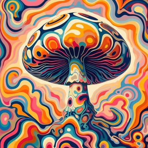 Mushroom Diamond Painting Kits for Adults, DIY 5D Diamond Art Kits Paint with Round Diamonds, Full Drill Diamond Art Canvas Painting Kit for Beginners Home Wall Decor Gifts 12 x 12 Inch