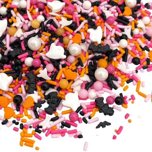 Sprinkles - Themed Sprinkles for Cake Decorating, Sprinkle Mix for Cookies, Ice Cream, Fondant Cake, Caramel Apples, Cupcakes & Other Desserts, Assorted Halloween Sprinkles, 4 oz