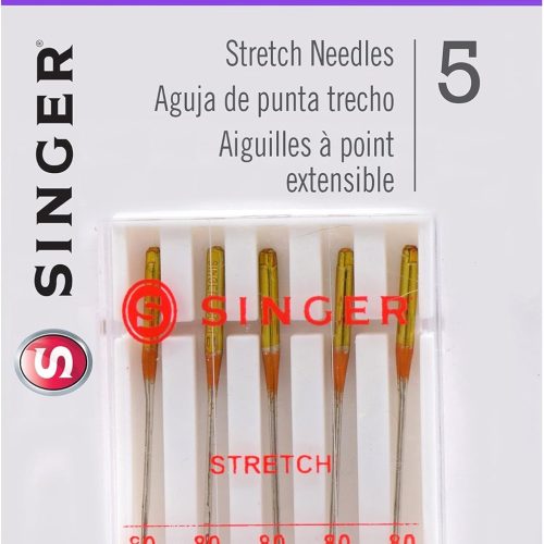 1 Singer Size 80/11 Stretch Sewing Machine Needles