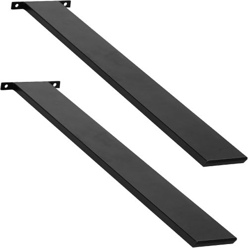 Hidden Island Countertop Support Bracket, 2 Pack Heavy Duty Iron Kitchen Island Support Floating Bracket with Screws for Granite/Wood/Concrete/Quartz Countertops, 34 Inch
