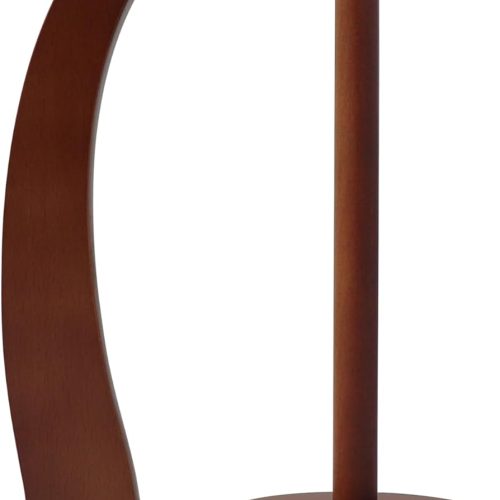 1 Yarn Holder for Crocheting, Beech Yarn Spinner: Effortless Rotation Achieved Through Magnetic Levitation,Wooden Spinners for Crocheting,Yarn Ball Holder (Brown)