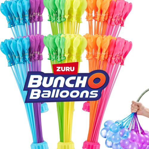Tropical Party (6 Pack) by ZURU, 200+ Rapid-Filling Self-Sealing Tropical Colored Water Balloons for Outdoor Family, Friends, Children Summer Fun (6 Pack)
