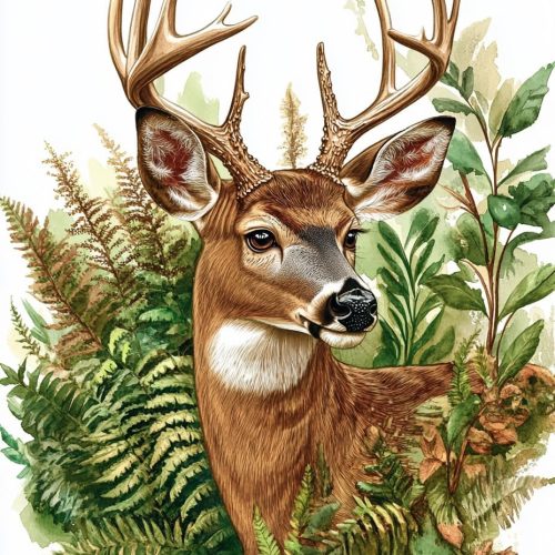 5D Diamond Painting Kits for Adults Full Drill Diamond Art Kits Diamond Dots Beginners Craft Kits for Home Wall Decor Gifts 11.8x15.7inch(Deer)