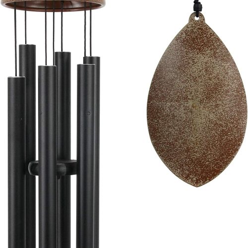 Wind Chimes for Outside Deep Tone,36 Inch Windchime Outdoors，Chimes for Outdoors,Sympathy Wind Chimes Memorial for Mom Dad，All Metal Wind Chime
