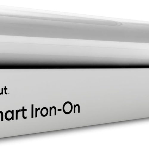 Smart Iron On, White (13in x 3ft) - HTV Heat Transfer Vinyl - Matless Cutting for Long cuts