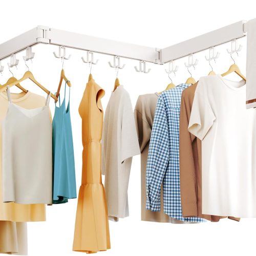 Drying Rack Clothing Wall Mounted,Clothes Drying Rack,Laundry Drying Rack,Collapsible Dying Racks for Laundry,Foldable Clothes Dryer Rack,Clothes Hanger Rack Wall Mount