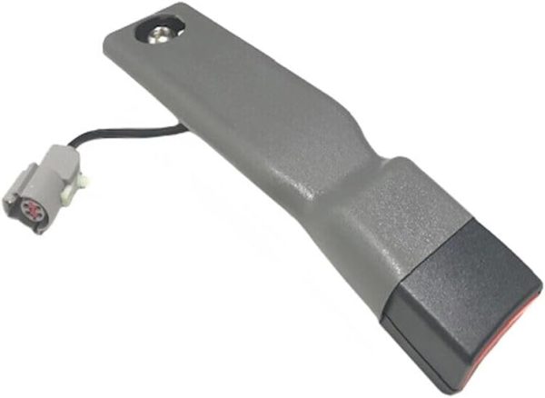 1 Driver Buckle Left Gray for d F250 F350 F450 F550 Super Duty, 5C3Z-2561203-AAA, 2012 for Ford f250 Latch, Driver Side Receiver Replacement 2015 for Ford f150, Lawn Mower Seatbelt