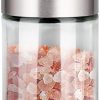 1 Salt Grinder Pepper Mill, Refillable, Adjustable Coarseness Black Pepper Grinder, Stainless Steel Sea Salt Shaker with Ceramic Rotor(Seasoning not included)