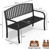 CT0425692JS_3 Tv Tray Table Set of 2, 8-Level Adjustable Height Couch Side Table,90° Tilt Angle Adjustments C-Shaped End Table, with Phone & Tablet Slot Sofa Computer Desk for Couch, Sofa, Bed, Chair, Living Room