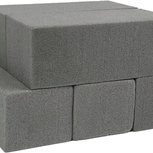 KIMOBER Floral Foam Bricks,Florist Foam Blocks for Flower Arrangement, Wedding,Party Decoration, Pack of 5