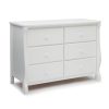 CT0425217JS_1 Delta Children Universal 6 Drawer Dresser with Interlocking Drawers - Greenguard Gold Certified, White